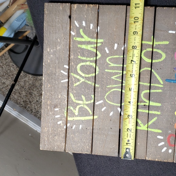 Wooden inspirational sign 11×14 - Picture 3 of 4